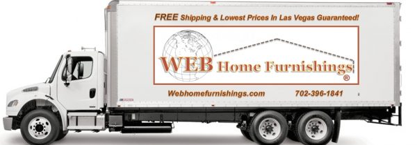 web home furnishings delivery truck